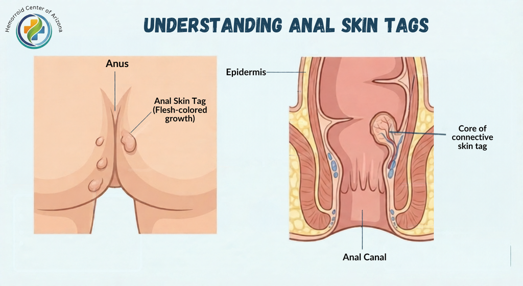 Anal Skin Tags: Causes, Symptoms, Diagnosis and Treatment Options - Cover Image